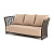 Диван 4SIS Валенсия 3-местный Цвет: бронзовый