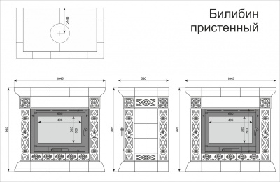 Облицовка Билибин Зима
