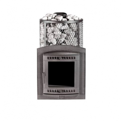 Банная печь Прометалл Атмосфера XL (Про) с сеткой