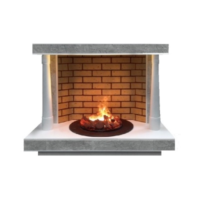 Каминокомплект Корсика Delux 3D Каминокомплект Корсика Delux 3D