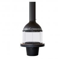 Центральный камин Fireline Сircle Glass