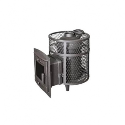 Банная печь Прометалл Атмосфера-М (Мини) с сеткой