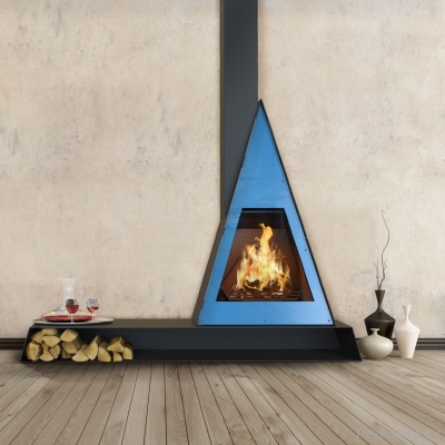 Камин Traforart Breda С дровницей Камин Traforart Breda С дровницей