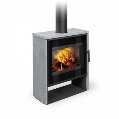 Печь-камин Romotop Aledo камень
