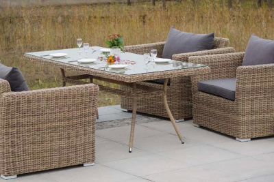 Обеденная группа 4SIS Моккачино Цвет: соломенный