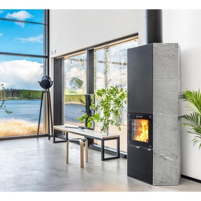 Печь-камин NunnaUuni Calor Hexa B