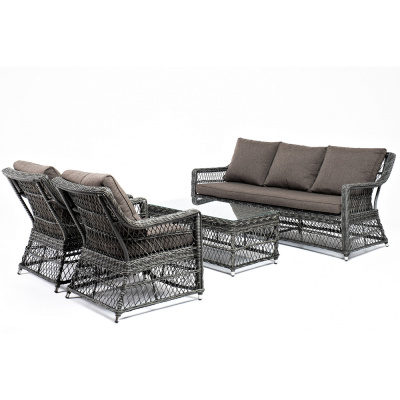 Комплект садовой мебели 4SIS Гранд Латте Цвет: графит