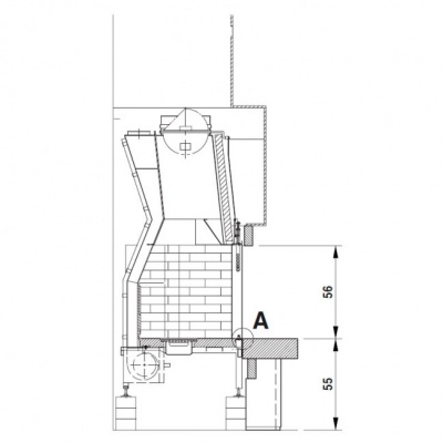 Каминная облицовка Palazzetti Santiago
