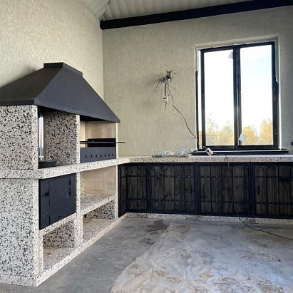 Угловой комплекс для барбекю