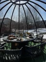 Газовый гриль стол из ротанга