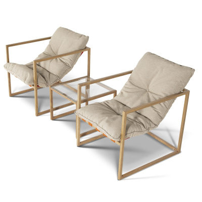 Кресло 4SIS Лион Цвет: коричневый Кресло 4SIS Лион Цвет: коричневый