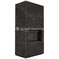 Каминокомплект FLOKI в облицовке NATURALI NERO GRECO
