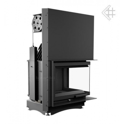 Каминная топка Kratki Zuzia P BS G (угловое стекло справа,гильотина)