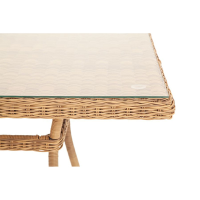 Обеденный стол 4SIS Латте 200 Цвет: соломенный Обеденный стол 4SIS Латте 200 Цвет: соломенный