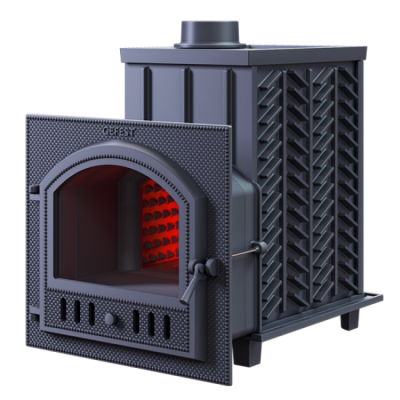 Печь для бани чугунная Гефест GFS-ЗК 45 (П)