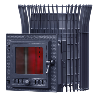 Печь для бани чугунная Гефест AVANGARD 24 (М) в сетке Тюльпан Печь для бани чугунная Гефест AVANGARD 24 (М) в сетке Тюльпан