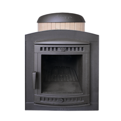 Печь для бани в камне Атмосфера Окаменевшее дерево