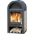 Печь-камин ABX Stockholm 8, с теплообменником