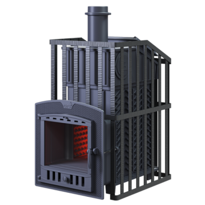 Печь для бани чугунная Гефест GFS ЗК 25 (П2) Ураган Печь для бани чугунная Гефест GFS ЗК 25 (П2) Ураган