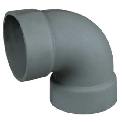 Отвод Гефест 90гр чугун ф180