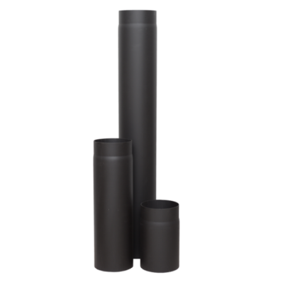 Труба LAVA черный 500 мм Д150 сталь 2 мм