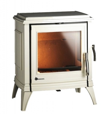 ПЕЧЬ-КАМИН Invicta SEDAN M слоновая кость эмаль NEW