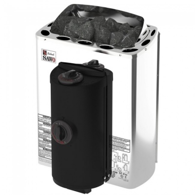 Электрическая печь SAWO Mini X MX-36NB-Z (3,6 кВт, встроенный пульт, внутри оцинковка, снаружи нержавейка) Электрическая печь SAWO Mini X MX-36NB-Z (3,6 кВт, встроенный пульт, внутри оцинковка, снаружи нержавейка)