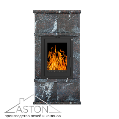 Камин ASTON Вертикаль «VYBORG» Н-1346 Амфиболит диаметр дымохода: 150 мм