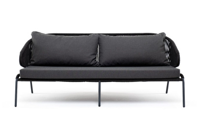 Диван 4SIS Милан 3-местный из роупа Цвет: тёмно-серый Диван 4SIS Милан 3-местный из роупа Цвет: тёмно-серый