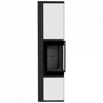 Печь Kratki PRO TORA/L. 8 кВт, белое стекло Печь Kratki PRO TORA/L. 8 кВт, белое стекло