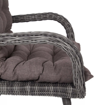 Кресло 4SIS Толедо с подушками Цвет: графит Кресло 4SIS Толедо с подушками Цвет: графит