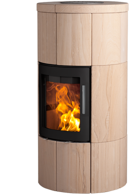 Печь-камин Lotus M1 Песчаник