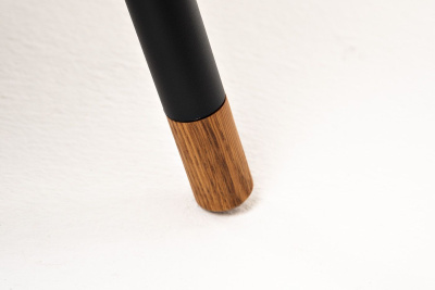 Журнальный стол 4SIS Верона 70 х 50 Цвет: черный муар, серый гранит