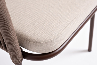 Стул 4SIS Лион из роупа Цвет: коричневый муар, коричневый, бежевый Стул 4SIS Лион из роупа Цвет: коричневый муар, коричневый, бежевый