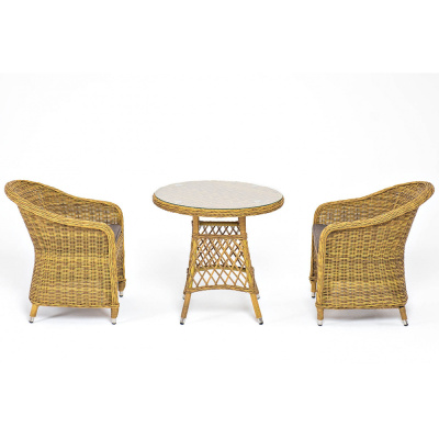 Обеденная группа 4SIS Эспрессо-80 R Цвет: соломенный