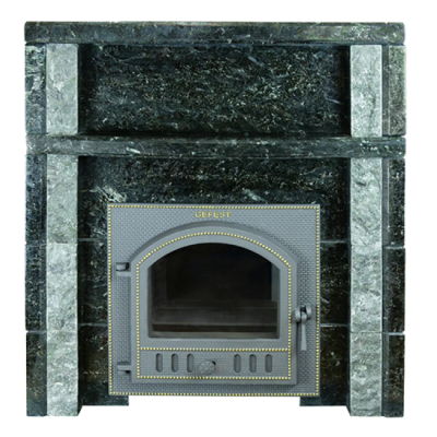 Портал Гефест из камня Серпентинит