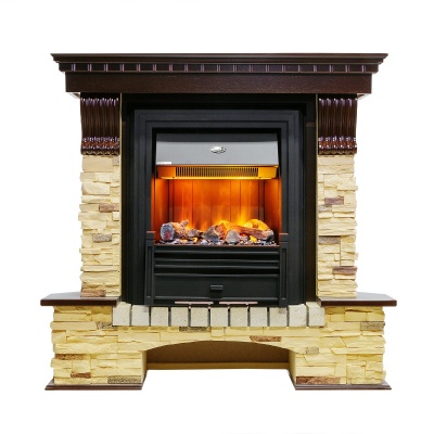 Каминокомплект Pierre Luxe Сланец Brookline Black Каминокомплект Pierre Luxe Сланец Brookline Black