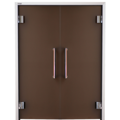 Дверь стеклянная, двухстворчатые Grandis GS 15x20 Дверь стеклянная, двухстворчатые Grandis GS 15x20