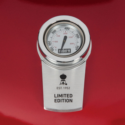 Гриль угольный Weber Master-Touch GBS Limited Edition, 57 см, красный