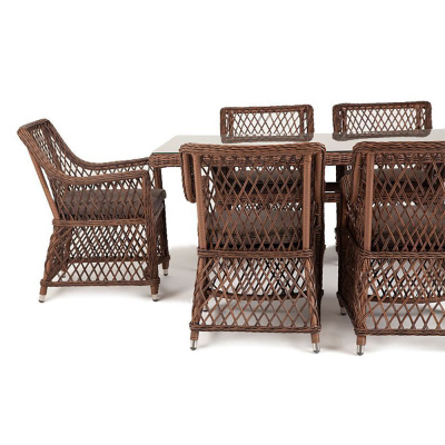 Обеденная группа 4SIS Латте Цвет: коричневый Обеденная группа 4SIS Латте Цвет: коричневый