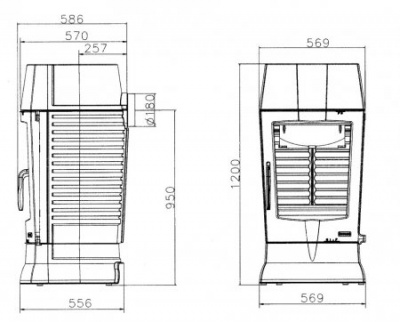 Чугунная печь Godin Golden Чугунная печь Godin Golden