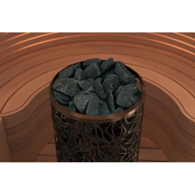 Электрическая печь SAWO DRAGONFIRE Heater King DRFT3-60NS-P-C (6 кВт, выносной пульт, нержавейка)