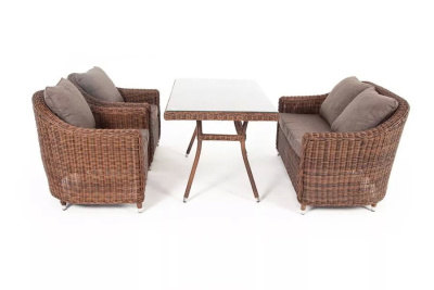 Обеденная группа 4SIS Кон Панна Цвет: коричневый