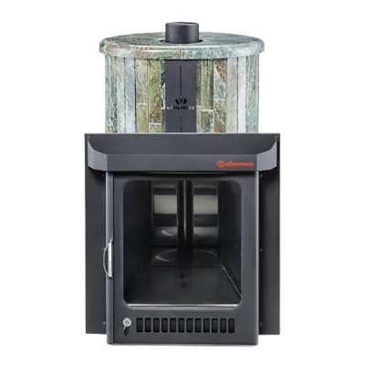 Дровяная печь Ферингер Малютка ПФ в облицовке Жадеит наборный, до 18 м³ Дровяная печь Ферингер Малютка ПФ в облицовке Жадеит наборный, до 18 м³