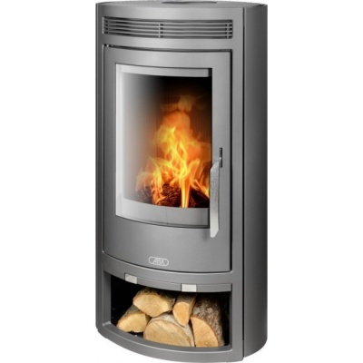 Печь-камин ABX Arktis 4 (серая сталь)