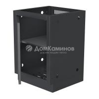 Тумба универсальная с дверцей и полкой 610 Черная