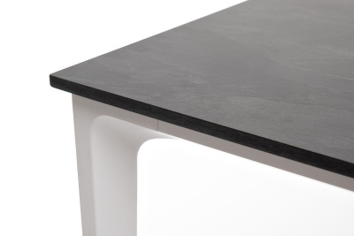 Стол обеденный 4SIS Малага 90 Цвет: белый, серый гранит