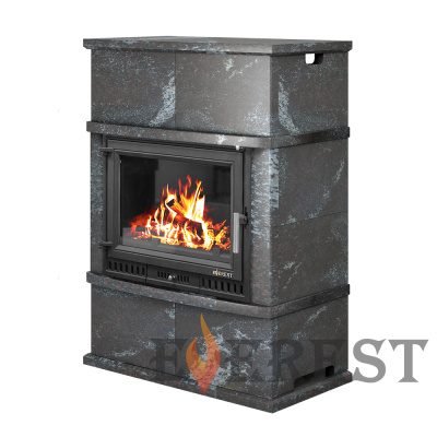 Камин EVEREST Z10 «VYBORG» Н-1276 Амфиболит диаметр дымохода: 180 мм