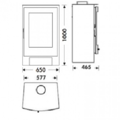 Печь-камин Panadero Nevada Печь-камин Panadero Nevada