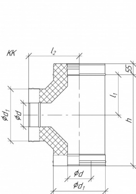 Сэндвич-тройник 90* К Grill'D EU AISI 304 0,8мм/ОС 0,5мм (D115/250) черный (порошковая краска) Сэндвич-тройник 90* К Grill'D EU AISI 304 0,8мм/ОС 0,5мм (D115/250) черный (порошковая краска)
